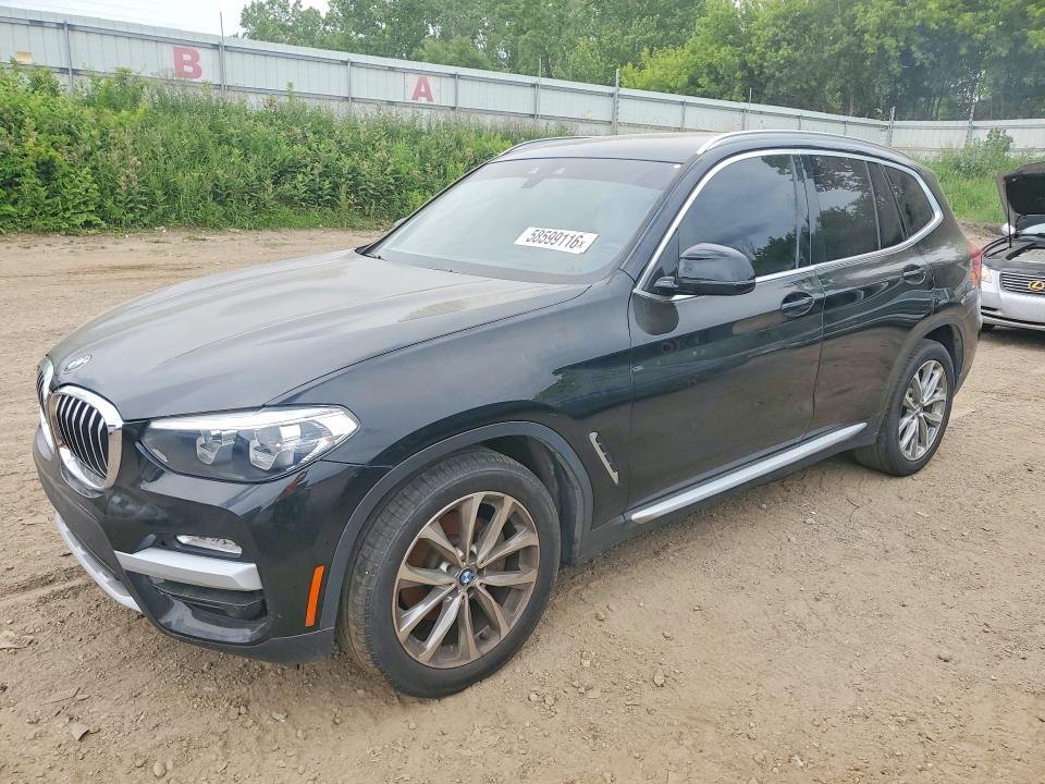 2019 BMW X3 VIN 5UXTR7C50KLF23766 COPART salvage auction — MECHANICAL, Tx - Dealer Only Clean Title, sold $6,900 on 2026-07-21 (photo 1)