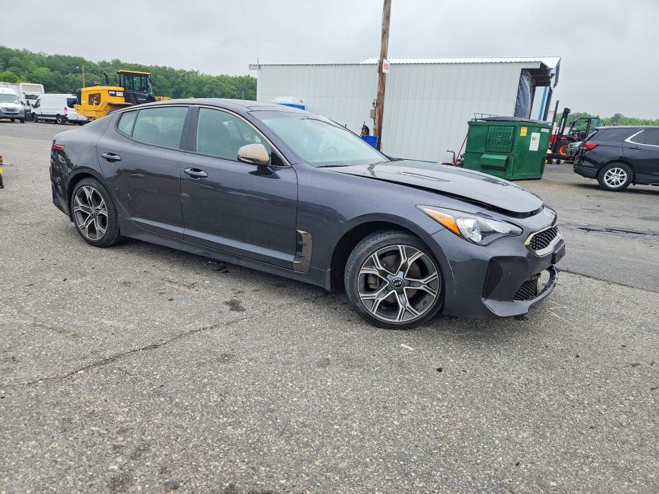 2021 Kia Stinger VIN KNAE15LA7M6095208 COPART salvage auction — FRONT END, WV - CERTIFICATE OF TITLE, sold $3,900 on 2026-07-14 (photo 4)