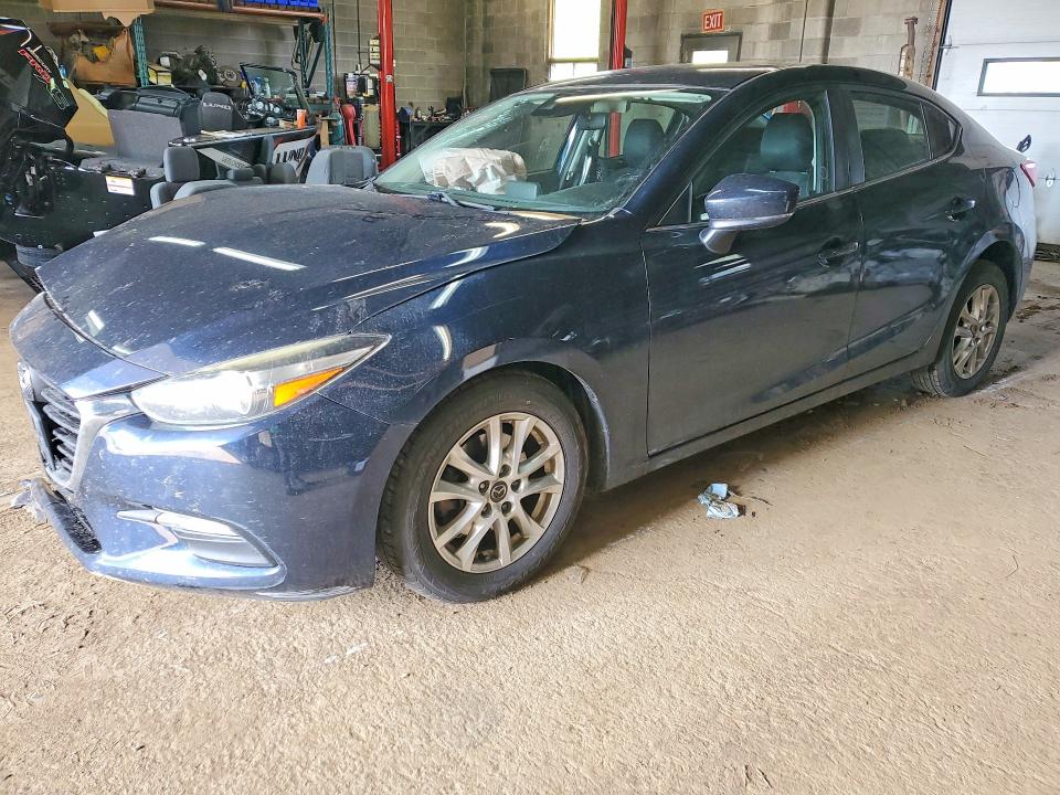 2018 Mazda 3 VIN JM1BN1V78J1179552 COPART salvage auction — FRONT END, On - Permit Salvage, sold $150 on 2026-07-07 (photo 1)