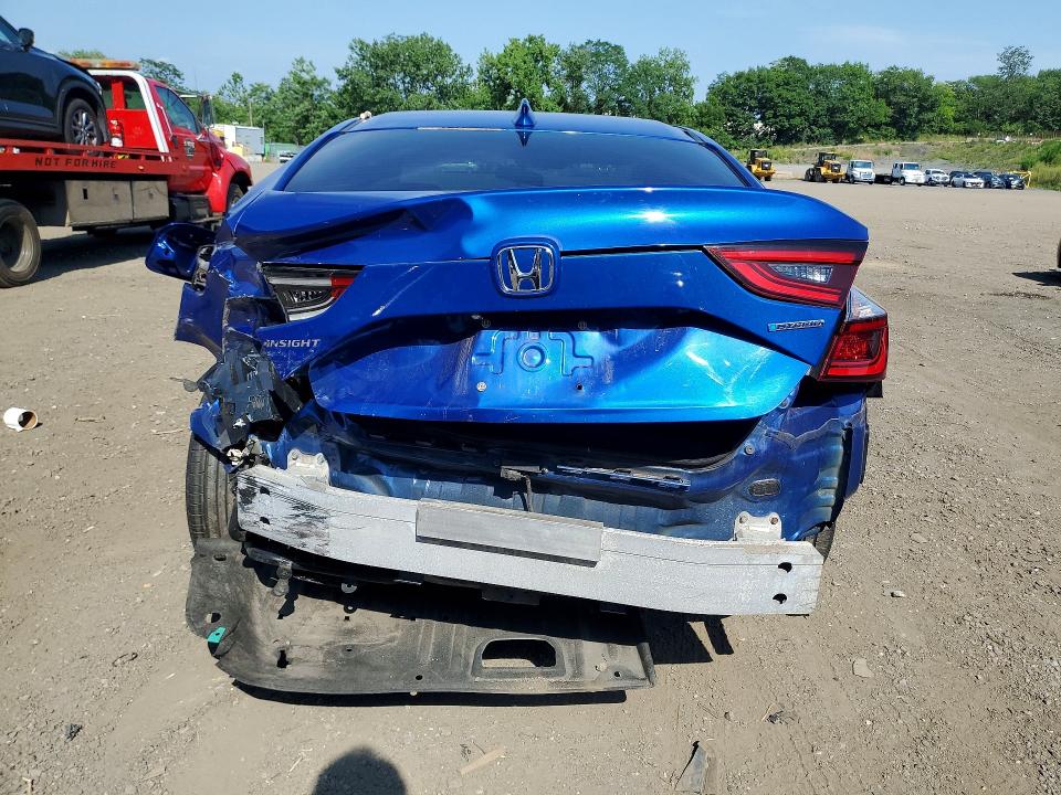 2019 Honda Insight VIN 19XZE4F57KE025524 COPART salvage auction — REAR END, Ny - Mv-907A Salvage Certificate, sold $2,050 on 2026-07-09 (photo 6)