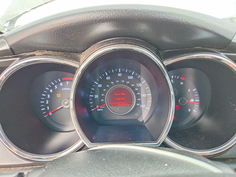 2013 Kia VIN 5XXGM4A76DG140063 COPART salvage auction — WATER/FLOOD, Tx - Salvage Title-Flood Damage, sold $325 on 2026-07-16 (photo 9)