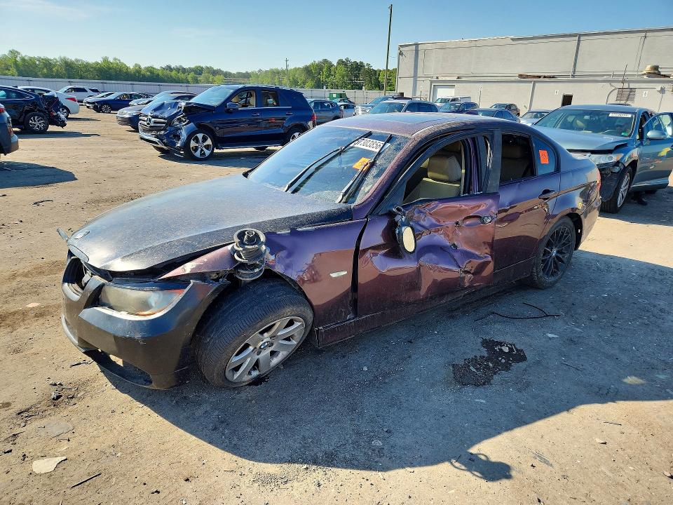 2007 BMW 3 series VIN WBAVC93577KX54694 COPART salvage auction — FRONT END, Va - Certificate Of Title, sold $175 on 2026-07-08 (photo 1)
