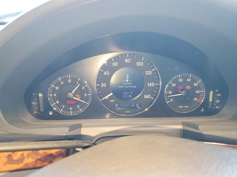 2006 Mercedes-benz E-class VIN WDBUF87J26X183364 COPART salvage auction — FRONT END, Ca - Salvage Certificate, sold $550 on 2026-07-14 (photo 9)