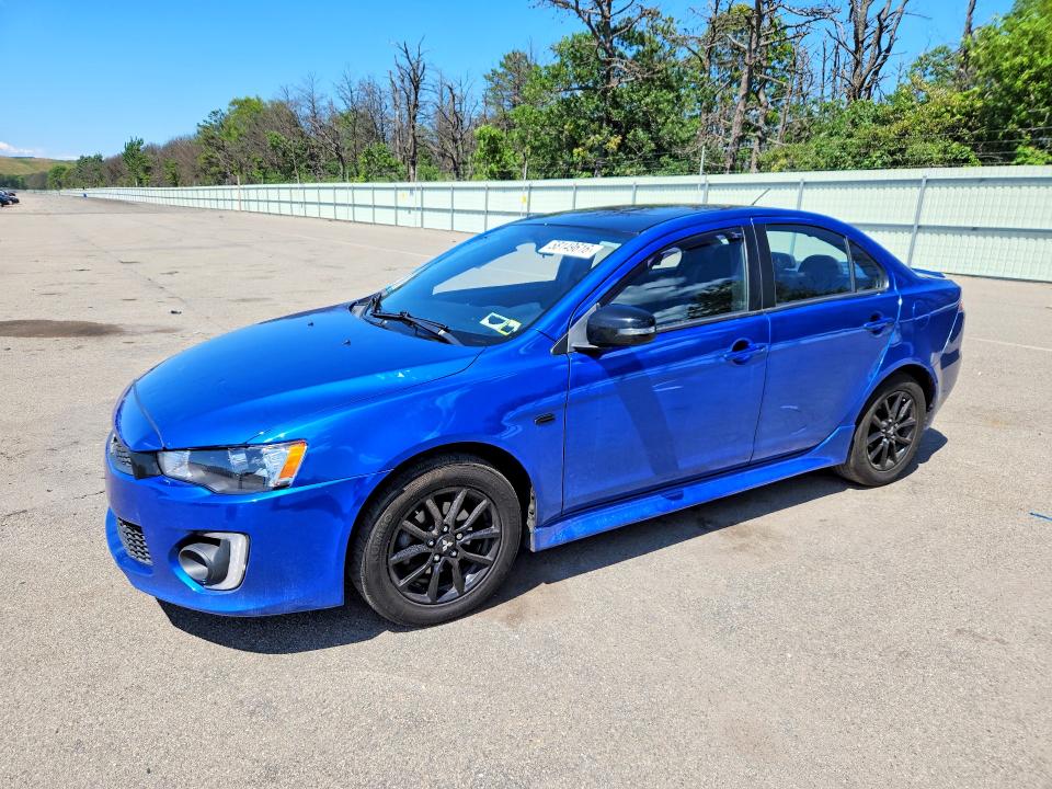 2017 Mitsubishi Lancer VIN JA32U2FU8HU014203 COPART salvage auction — SIDE, Ny - Mv-907A Salvage Certificate, sold $1,200 on 2026-07-06 (photo 1)