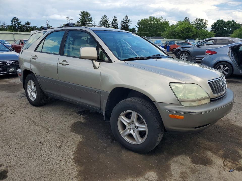 2001 Lexus Rx 300 VIN JTJHF10U410219097 COPART salvage auction — REAR END, PA - CERT OF SALV-R=RECONSTRUCTED, sold $400 on 2026-07-28 (photo 4)