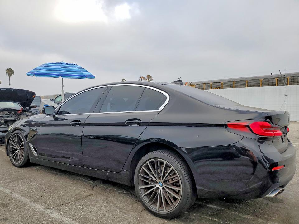 2023 BMW 5er VIN WBA53BH04PCM53976 COPART salvage auction — FRONT END, Ca - Salvage Certificate, sold $11,700 on 2026-07-28 (photo 2)