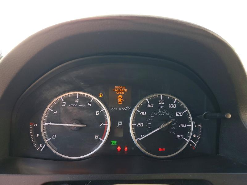2014 Acura Rdx VIN 5J8TB3H59EL006072 COPART salvage auction — FRONT END, Ca - Salvage Certificate, sold $1,800 on 2026-07-02 (photo 9)
