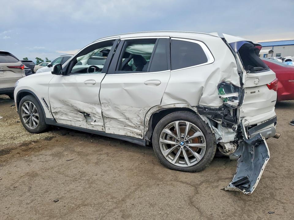 2018 BMW X3 VIN 5UXTR9C59JLD73165 COPART salvage auction — REAR END, Pa - Certificate Of Salvage, sold $4,000 on 2026-07-25 (photo 2)