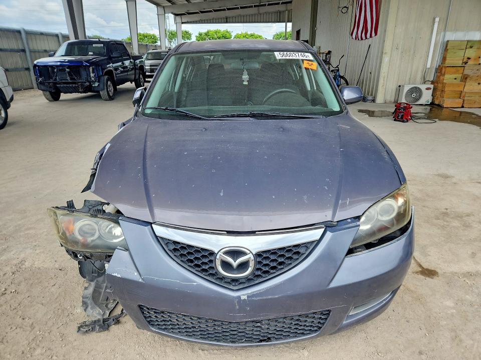 2008 Mazda 3 VIN JM1BK12G381826494 COPART salvage auction — FRONT END, Fl - Cert Of Title Slvg Rebuildable, sold $15 on 2026-07-22 (photo 5)
