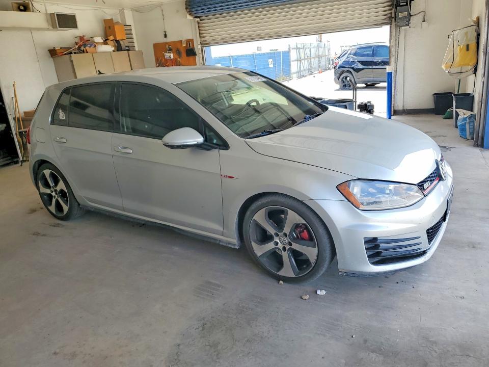 2017 Volkswagen Golf gti VIN 3VW4T7AU8HM056583 COPART salvage auction — REAR END, Tx - Salvage Vehicle Title, sold $5,400 on 2026-07-31 (photo 4)
