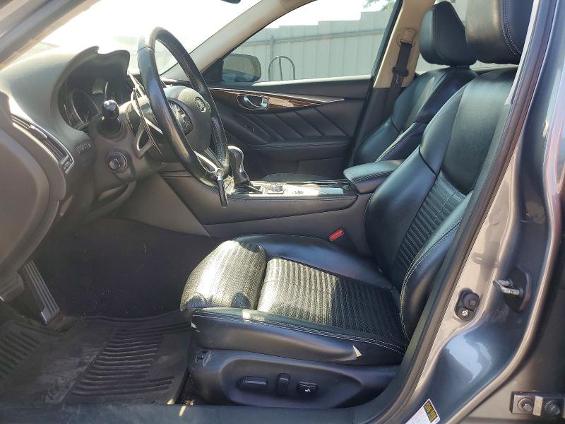 2016 Infiniti Q50 VIN JN1FV7AP8GM420708 COPART salvage auction — FRONT END, Nc - Salvage Certificate Of Title, sold $500 on 2026-07-29 (photo 7)