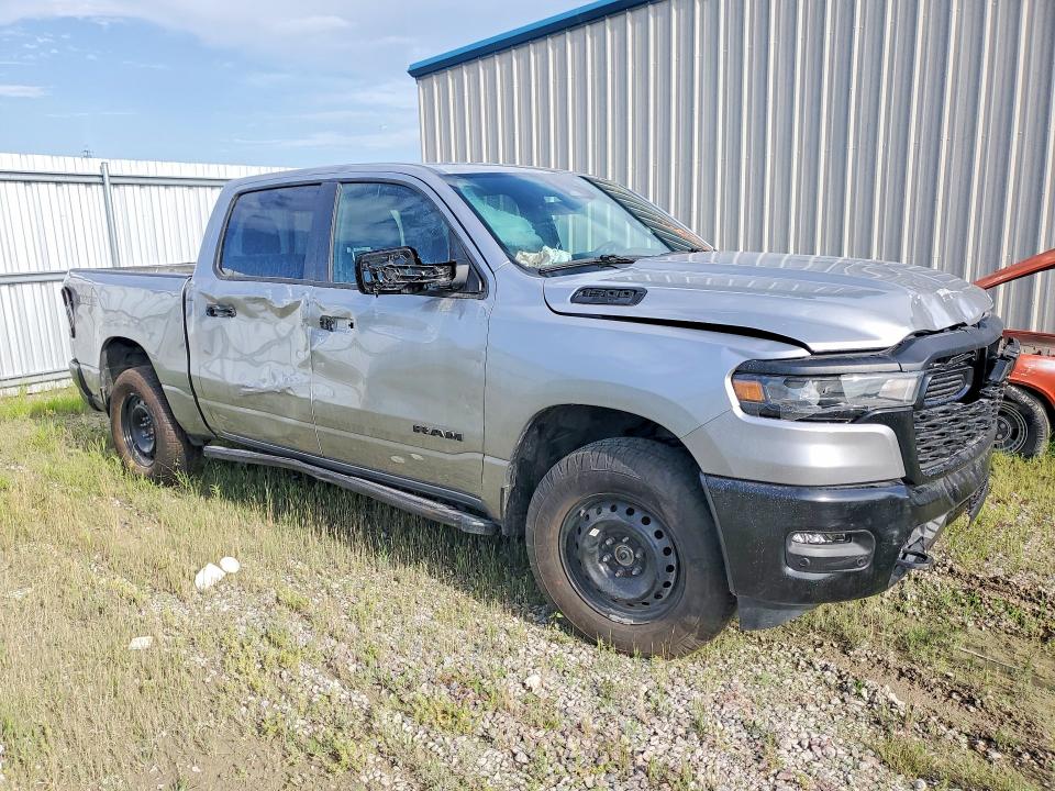 2025 Ram 1500 VIN 1C6SRFGP4SN718460 COPART salvage auction — ROLLOVER, Tn - Salvage Certificate, sold $11,900 on 2026-07-10 (photo 4)