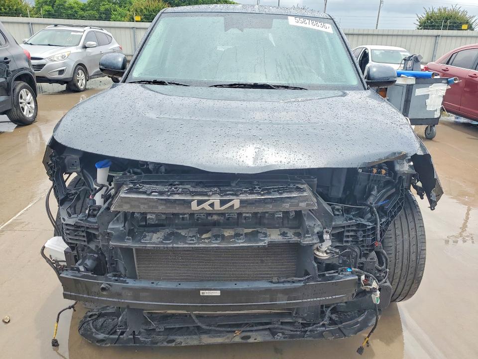 2024 Kia Soul VIN KNDJ53AU9R7899180 COPART salvage auction — FRONT END, Tx - Salvage Vehicle Title, sold $4,150 on 2026-07-16 (photo 5)
