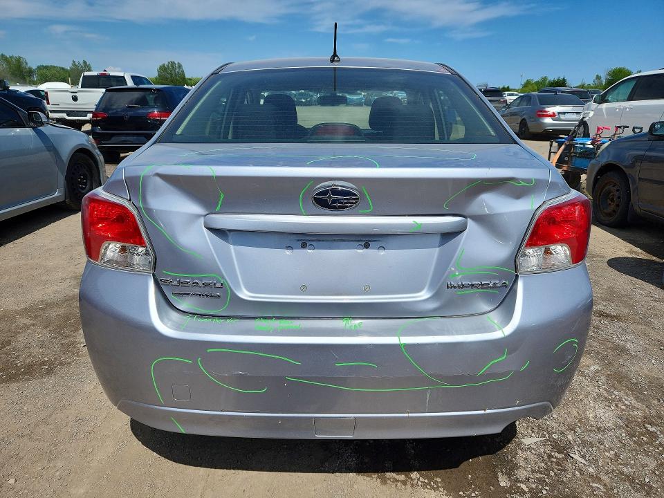2013 Subaru VIN JF1GJAC6XDH026202 COPART salvage auction — REAR END, On - Permit No Brand - Unfit, sold $1,100 on 2026-07-30 (photo 6)