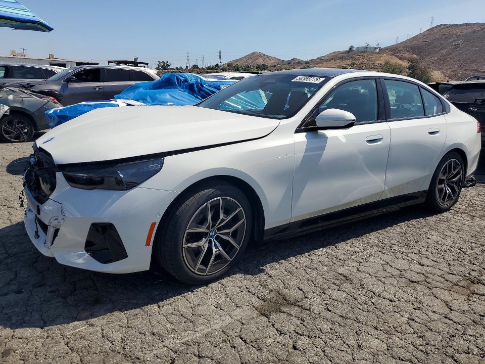 2026 BMW I5 VIN WBY63HG07TCX17874 COPART salvage auction — FRONT END, Ca - Salvage Certificate, sold $31,500 on 2026-08-24 (photo 1)