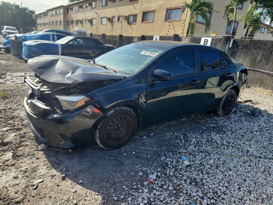 2014 Toyota Corolla VIN 2T1BURHE5EC084315 — COPART salvage auction photo