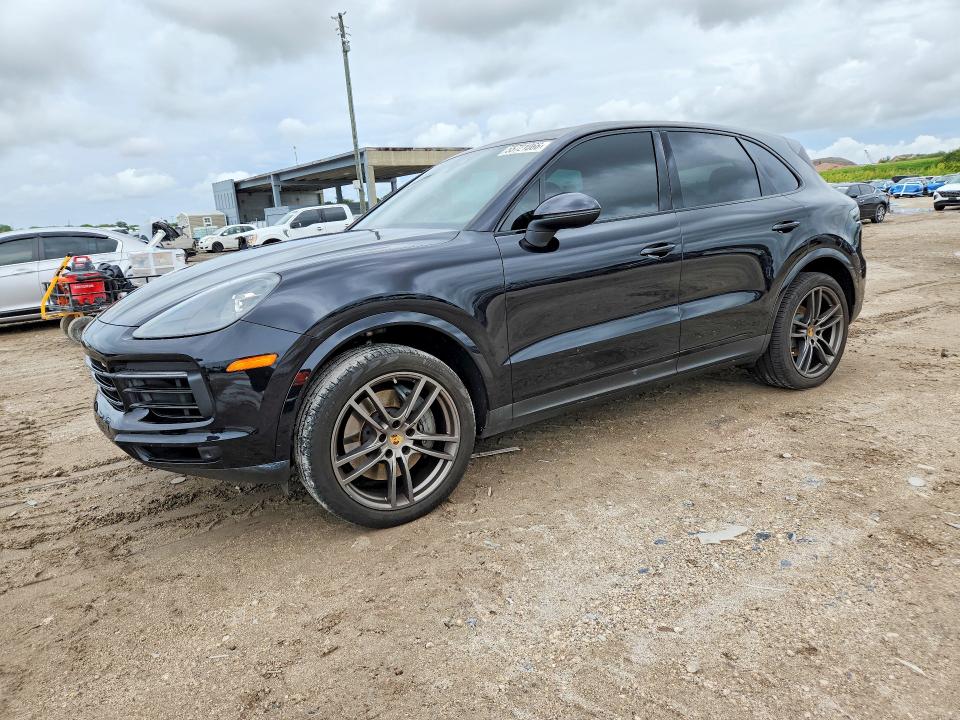 2019 Porsche Cayenne VIN WP1AB2AYXKDA61266 COPART salvage auction — WATER/FLOOD, FL - CERT OF TITLE-SLVG REBLD FLOOD, sold $16,800 on 2026-08-11 (photo 1)