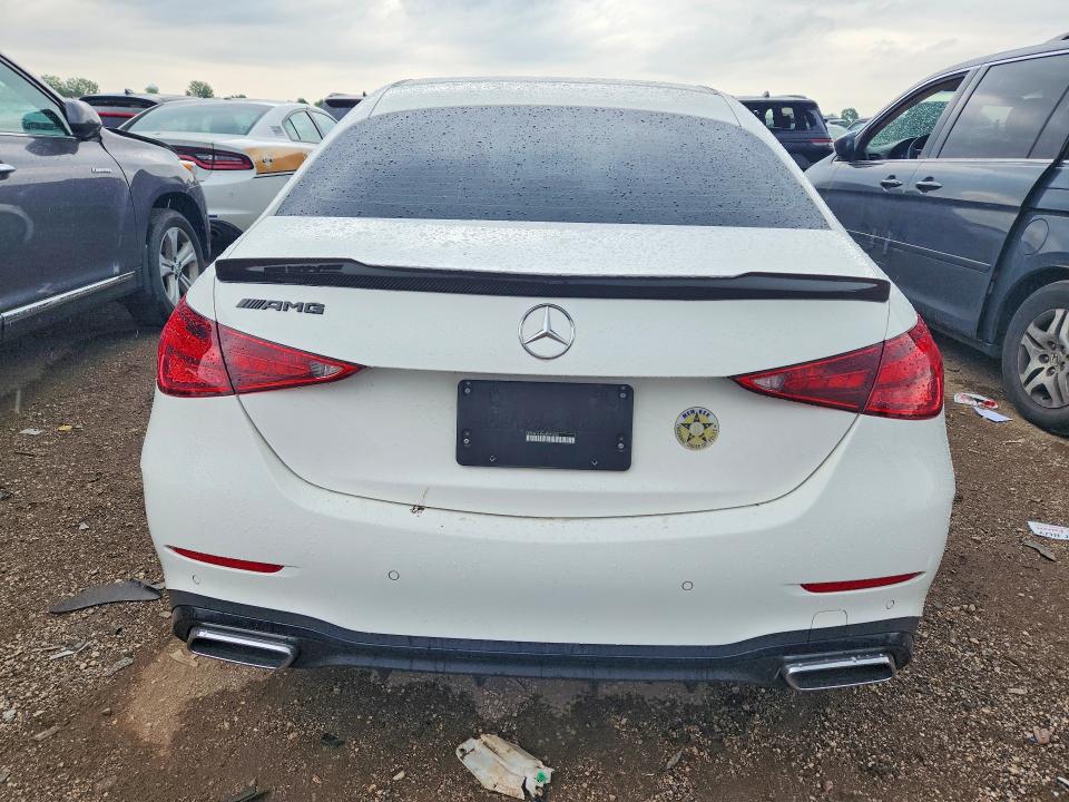 2022 Mercedes-benz C-klasse VIN W1KAF4HB6NR015238 COPART salvage auction — SIDE, IL - SALVAGE CERTIFICATE, sold $6,600 on 2026-07-30 (photo 6)