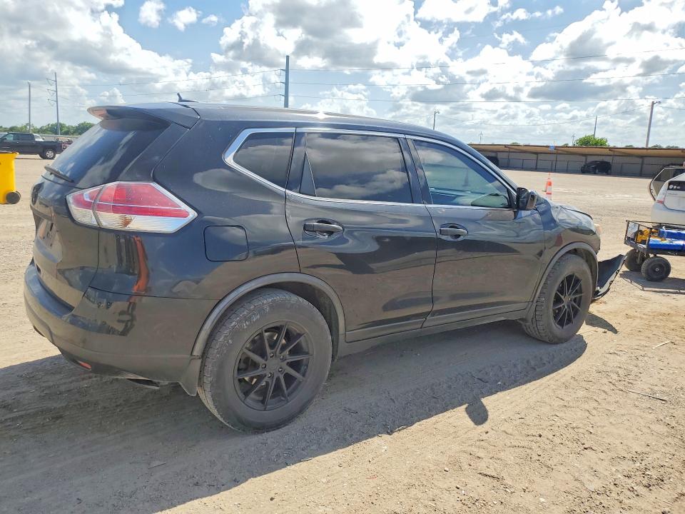 2016 Nissan VIN JN8AT2MT3GW017415 COPART salvage auction — FRONT END, Tx - Salvage Vehicle Title, sold $1,150 on 2026-07-08 (photo 3)