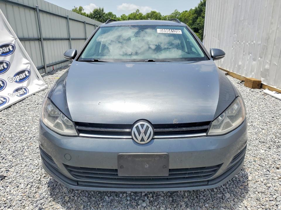 2016 Volkswagen Golf sportwagen VIN 3VWC17AU5GM516458 COPART salvage auction — MECHANICAL, TX - CERTIFICATE OF TITLE, sold $850 on 2026-07-28 (photo 5)