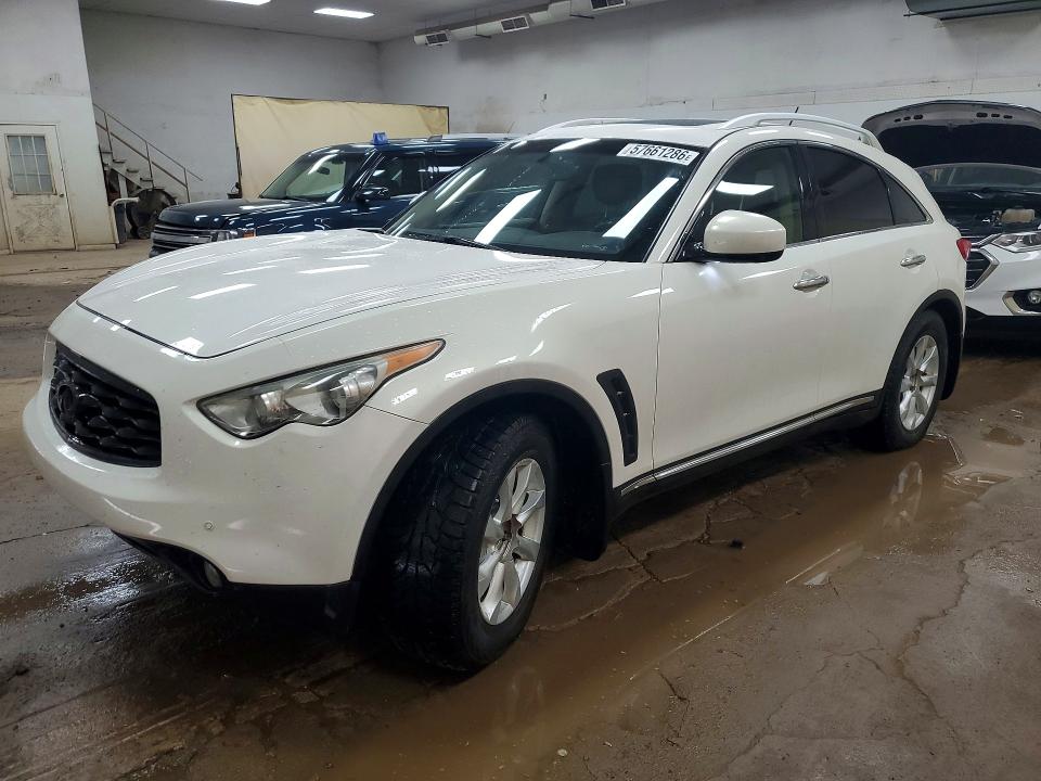 2011 Infiniti Fx VIN JN8BS1MW8BM760040 COPART salvage auction — REAR END, Mi - Certificate Of Title, sold $350 on 2026-07-29 (photo 1)