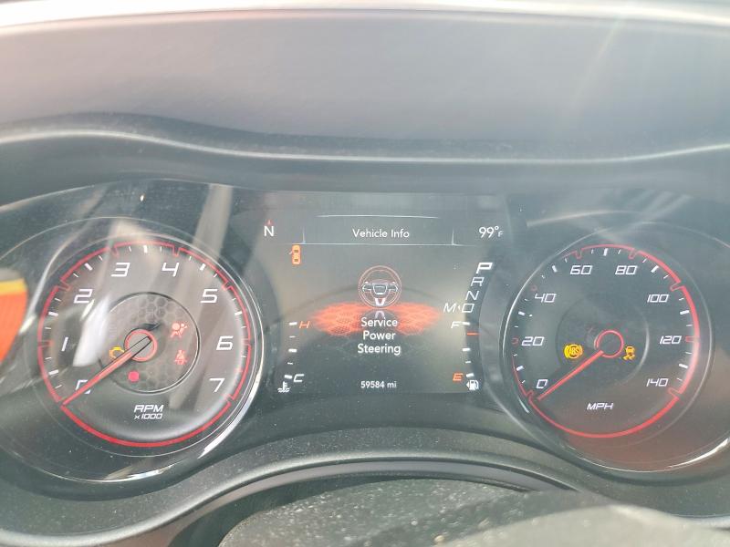 2022 Dodge Charger VIN 2C3CDXHG2NH267644 COPART salvage auction — FRONT END, Salvage Title, sold $7,500 on 2026-09-02 (photo 9)