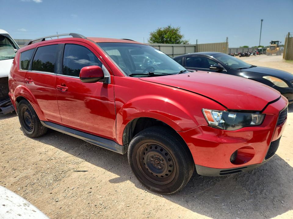 2012 Mitsubishi Outlander VIN JA4AS2AW8CU002048 COPART salvage auction — HAIL, Tx - Certificate Of Title (P), sold $525 on 2026-07-30 (photo 4)