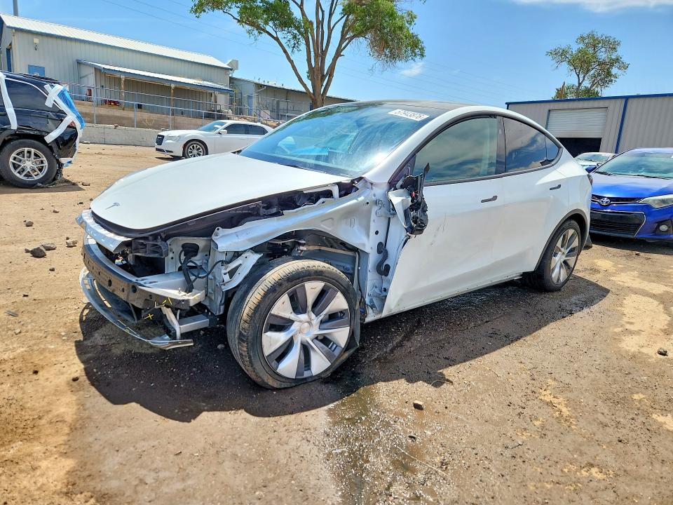 2024 Tesla VIN 7SAYGDEE6RA259598 COPART salvage auction — FRONT END, NM - CERT OF TITLE-SALVAGE, sold $575 on 2026-07-27 (photo 1)