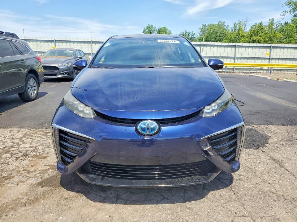 2018 Toyota Mirai VIN JTDBVRBD5JA005317 COPART salvage auction — MINOR DENT/SCRATCHES, Mi - Certificate Of Title, sold $3,550 on 2026-07-07 (photo 5)