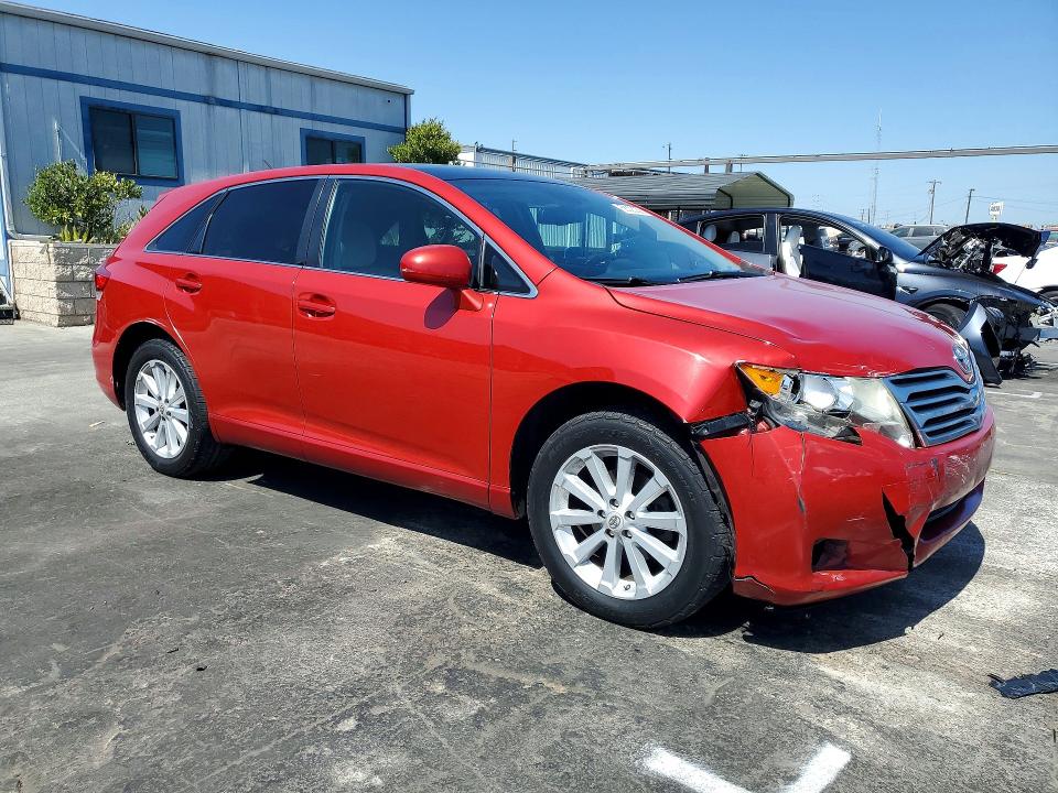 2011 Toyota Venza VIN 4T3ZA3BB5BU045227 COPART salvage auction — FRONT END, CA - SALVAGE CERTIFICATE, sold $1,800 on 2026-07-02 (photo 4)