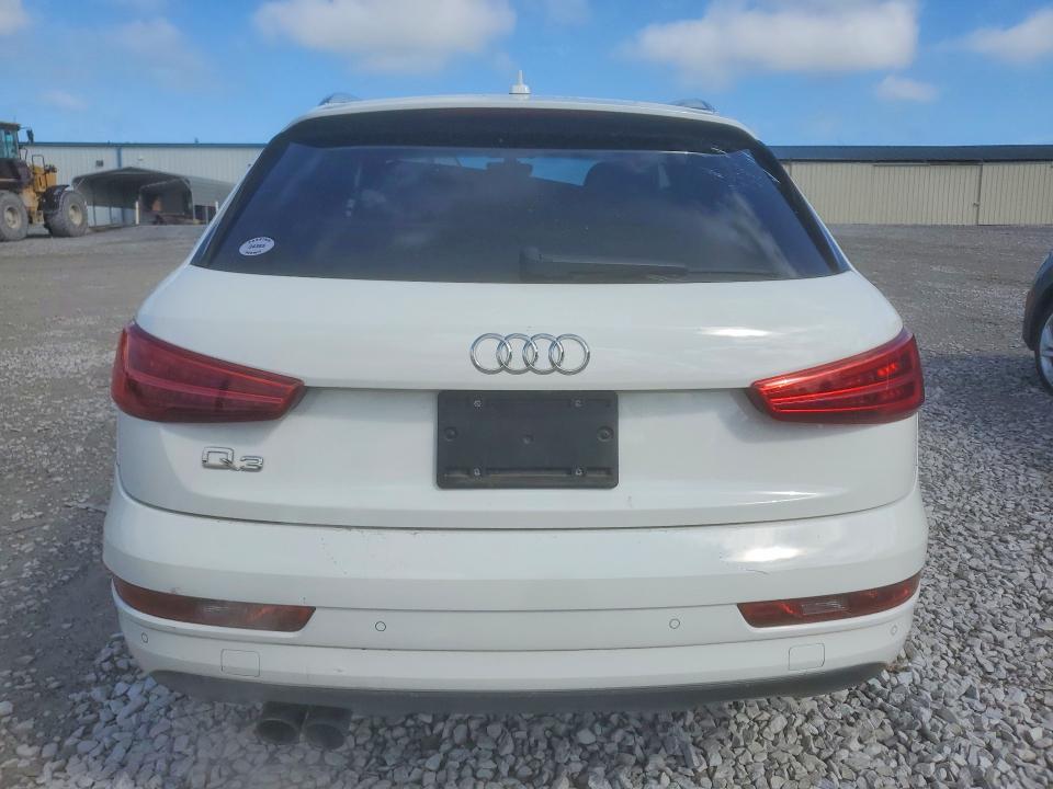2018 Audi Q3 VIN WA1BCCFS0JR034697 COPART salvage auction — FRONT END, Tn - Salvage Certificate, sold $175 on 2026-07-21 (photo 6)