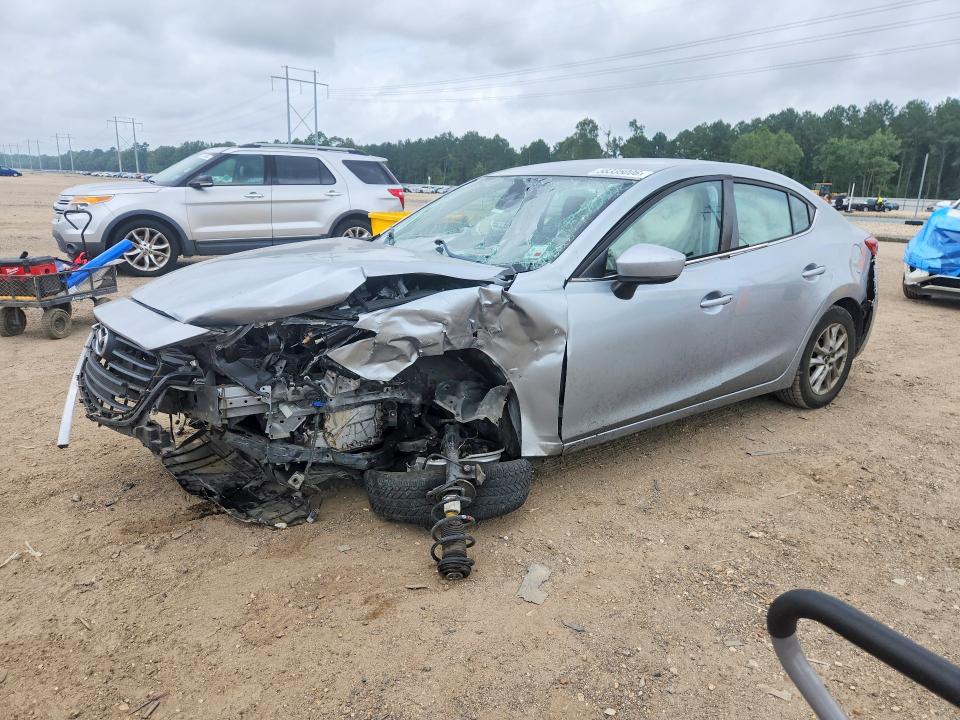 2018 Mazda 3 VIN 3MZBN1U77JM186672 COPART salvage auction — FRONT END, La - Cert Of Title-Salvage, sold $400 on 2026-07-10 (photo 1)