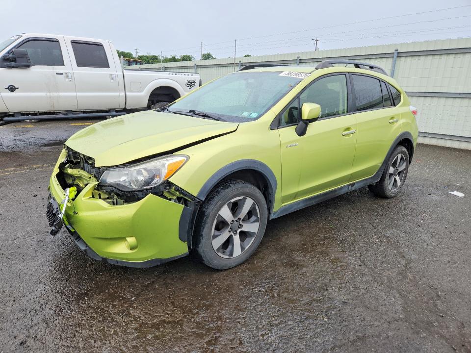 2014 Subaru Xv VIN JF2GPBKC0EH347819 COPART salvage auction — FRONT END, Pa - Cert Of Salv-R=Reconstructed, sold $1,050 on 2026-07-14 (photo 1)
