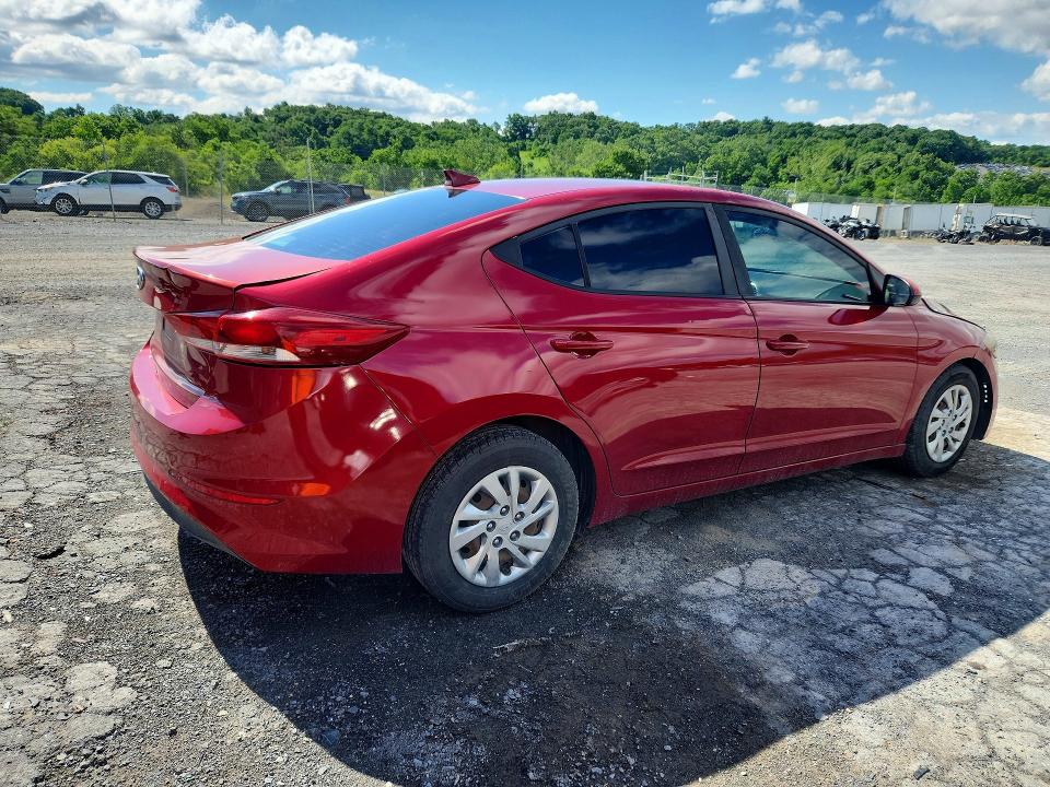2017 Hyundai VIN KMHD74LFXHU088883 COPART salvage auction — FRONT END, PA - CERTIFICATE OF SALVAGE, sold $900 on 2026-07-02 (photo 3)