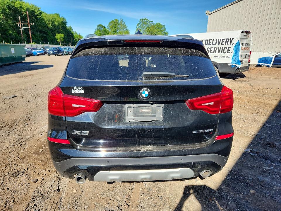 2019 BMW X3 VIN 5UXTR7C50KLE96732 COPART salvage auction — BURN, PA - CERTIFICATE OF SALVAGE, sold $1,150 on 2026-07-15 (photo 6)