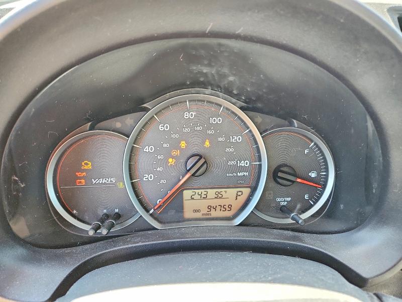 2014 Toyota VIN JTDKTUD3XED591997 COPART salvage auction — FRONT END, Il - Salvage Certificate, sold $1,200 on 2026-07-16 (photo 9)