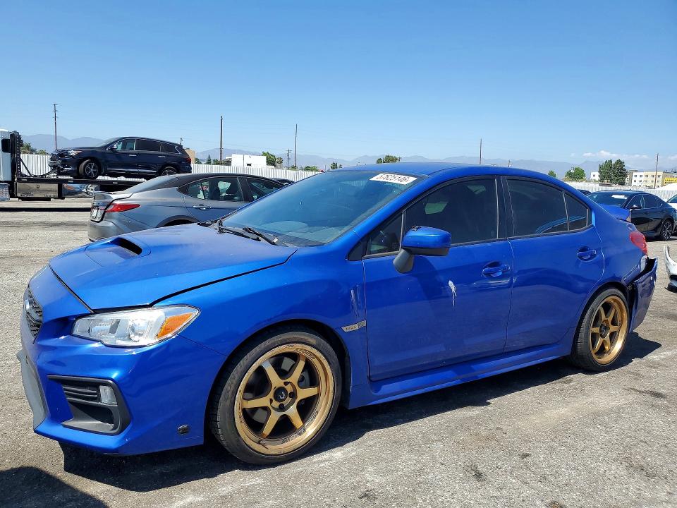 2020 Subaru Wrx VIN JF1VA1A69L9832633 COPART salvage auction — REAR END, Ca - Salvage Certificate, sold $3,650 on 2026-07-28 (photo 1)
