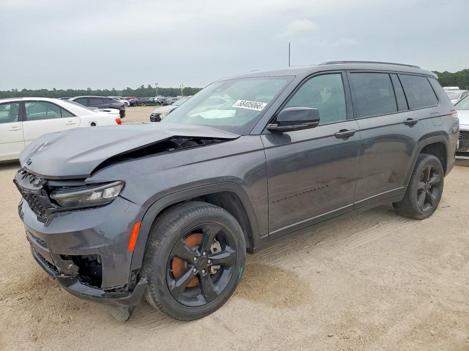 2024 Jeep Grand cherokee l VIN 1C4RJJBG2R8588342 COPART salvage auction — FRONT END, Tx - Salvage Vehicle Title, sold $7,800 on 2026-07-28 (photo 1)