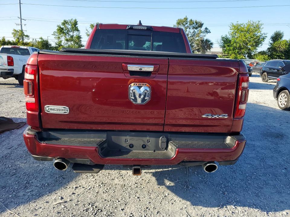 2021 Ram 1500 VIN 1C6SRFKT9MN568658 COPART salvage auction — REAR END, Fl - Certificate Of Title, sold $16,900 on 2026-07-12 (photo 6)