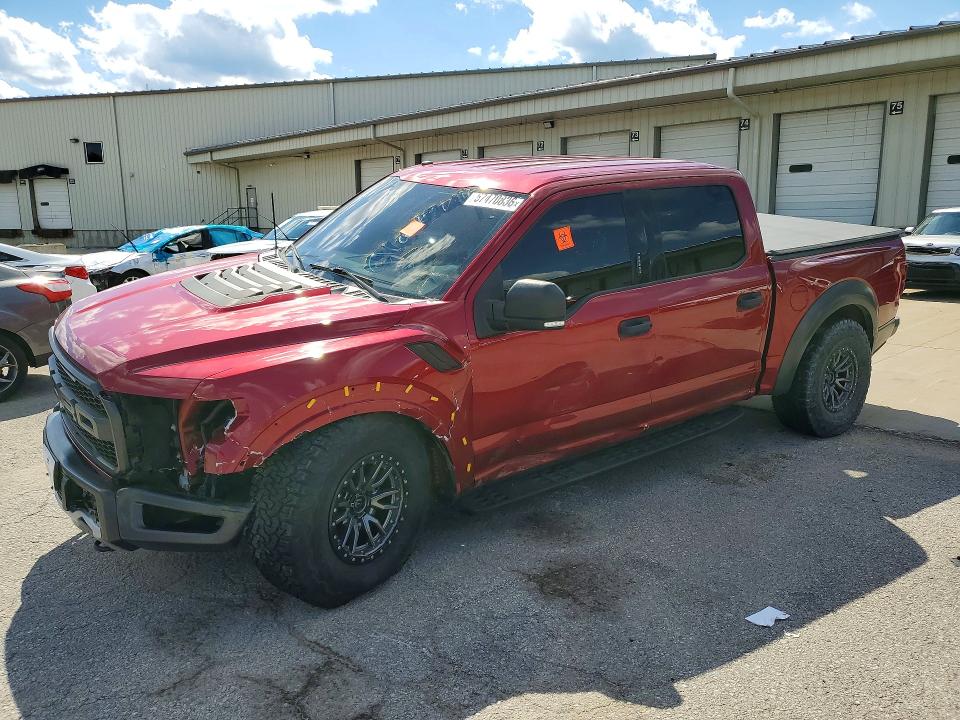2018 Ford F-150 VIN 1FTFW1RGXJFB85431 COPART salvage auction — FRONT END, In - Certificate Of Title, sold $23,500 on 2026-07-21 (photo 1)