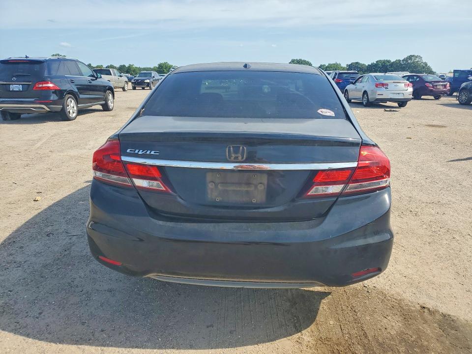 2013 Honda Civic VIN 19XFB2F83DE020334 COPART salvage auction — FRONT END, Al - Cert Of Title-Salvage Title, sold $1,000 on 2026-07-09 (photo 6)
