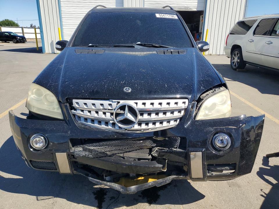 2008 Mercedes-benz Ml-class VIN 4JGBB72E48A359275 COPART salvage auction — FRONT END, ID - CERTIFICATE OF TITLE, sold $725 on 2026-07-02 (photo 5)