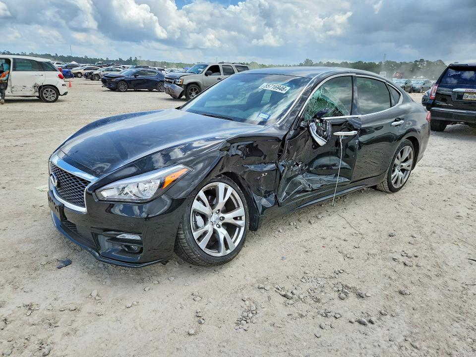 2019 Infiniti VIN JN1BY1AP2KM505698 COPART salvage auction — SIDE, Tx - Salvage Vehicle Title, sold $3,350 on 2026-07-10 (photo 1)