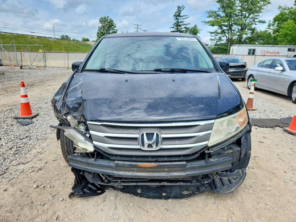 2013 Honda Odyssey VIN 5FNRL5H46DB090975 COPART salvage auction — FRONT END, Oh - Cert Of Title-Salvage, sold $90 on 2026-07-29 (photo 5)