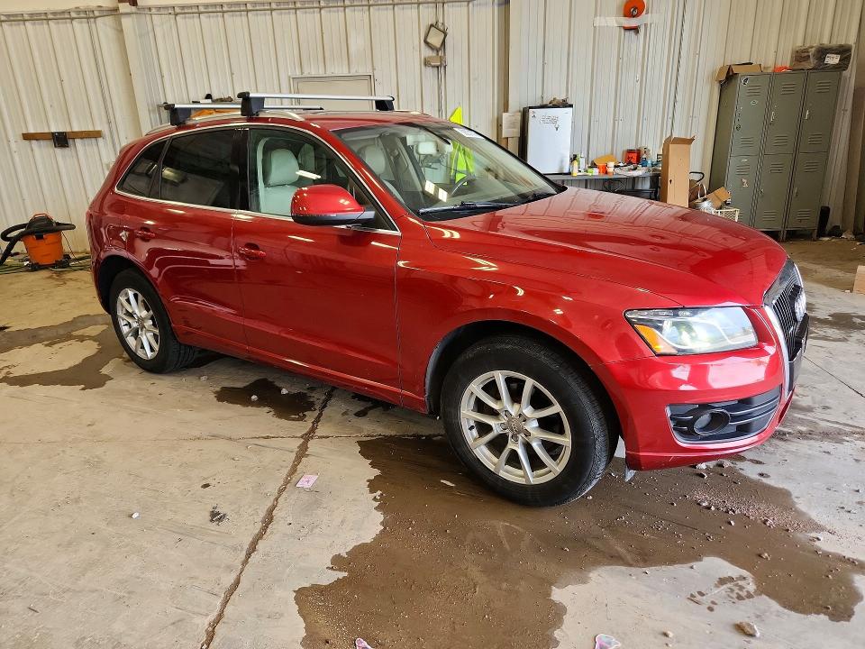 2010 Audi Q5 VIN WA1LKAFP2AA032794 COPART salvage auction — HAIL, Wi - Junked Vehicle Bill Of Sale, sold $625 on 2026-07-13 (photo 4)