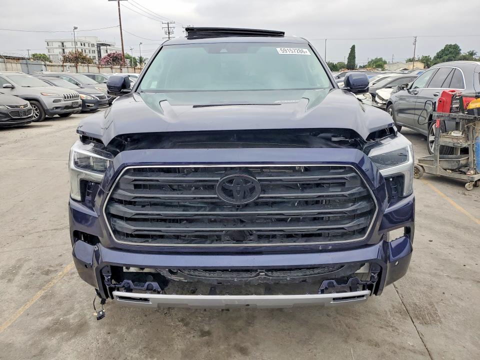 2024 Toyota Sequoia VIN 7SVAAABA4RX042694 COPART salvage auction — FRONT END, Nv - Dis/Dlr/Exp Only Salvage Title, sold $29,250 on 2026-07-08 (photo 5)