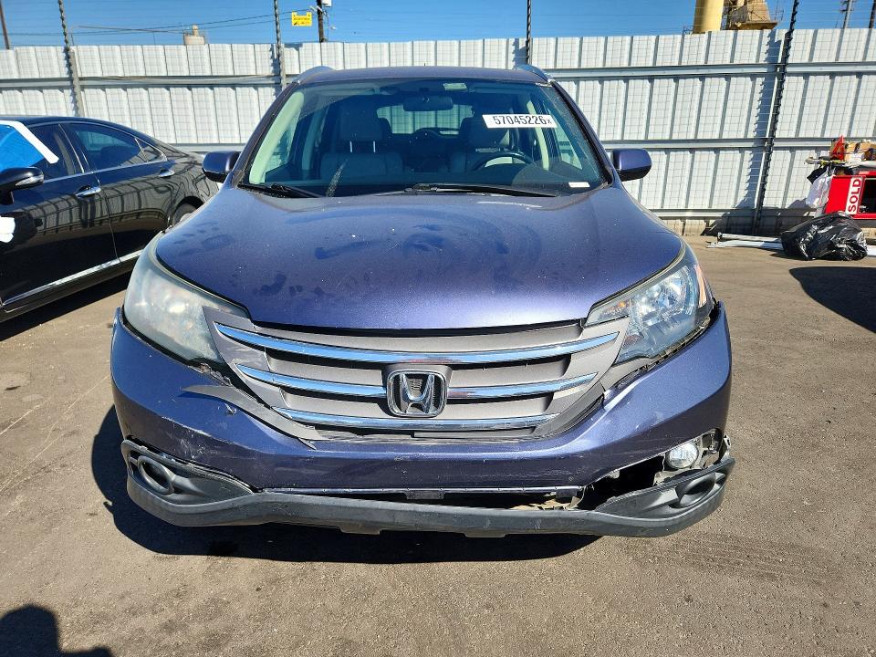 2012 Honda Cr-v VIN JHLRM3H74CC002631 COPART salvage auction — REAR END, Ca - Salvage Certificate, sold $3,100 on 2026-07-08 (photo 5)