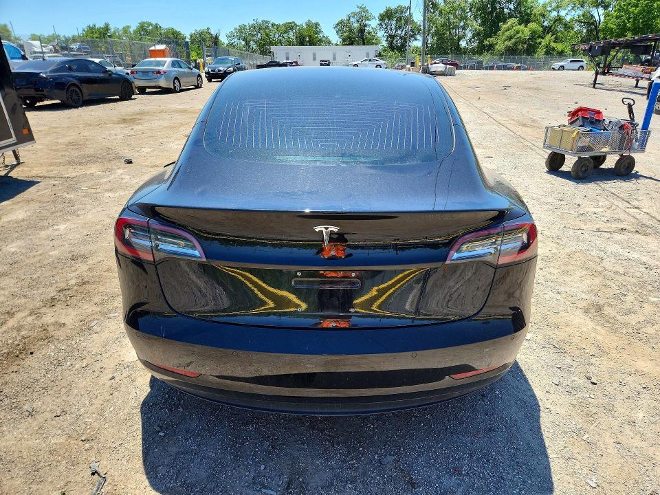 2018 Tesla VIN 5YJ3E1EB2JF090589 COPART salvage auction — SIDE, Md - Cert Of Salvage < 75% Damage, sold $6,600 on 2026-07-21 (photo 6)