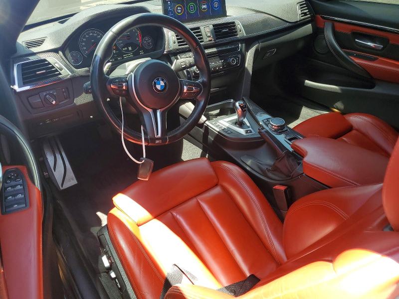 2016 BMW M4 VIN WBS3U9C55GP970157 COPART salvage auction — REAR END, Ca - Salvage Certificate, sold $6,000 on 2026-08-20 (photo 8)