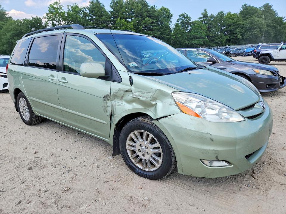 2008 Toyota Sienna VIN 5TDZK22CX8S191391 COPART salvage auction — FRONT END, MA - CERT OF TITLE-RECONSTRCTD COLL, sold $2,600 on 2026-07-20 (photo 4)